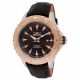 RELOJ INVICTA CON CORREA MARRON DE CUERO, CAJA DE ACERO INOXIDABLE, CABALLERO