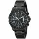 RELOJ INVICTA CON CORREA NEGRA DE ACERO INOXIDABLE, CAJA DE ACERO INOXIDABLE, CABALLERO