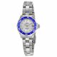 RELOJ INVICTA CON CORREA PLATEADA DE ACERO INOXIDABLE, CAJA DE ACERO INOXIDABLE, DAMA