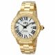 RELOJ INVICTA CON CORREA DORADA DE ACERO INOXIDABLE, CAJA DE ACERO INOXIDABLE, CABALLERO