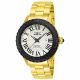 RELOJ INVICTA CON CORREA DORADA DE ACERO INOXIDABLE, CAJA DE ACERO INOXIDABLE, CABALLERO