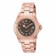 RELOJ INVICTA CON CORREA ORO ROSA DE ACERO INOXIDABLE, CAJA DE ACERO INOXIDABLE, DAMA