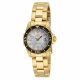 RELOJ INVICTA CON CORREA DORADA DE ACERO INOXIDABLE, CAJA DE ACERO INOXIDABLE, DAMA