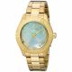 RELOJ INVICTA CON CORREA DORADA DE ACERO INOXIDABLE, CAJA DE ACERO INOXIDABLE, UNISEX