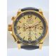 RELOJ INVICTA CON CORREA NEGRA DE CUERO, CAJA DE ACERO INOXIDABLE, CABALLERO