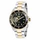 RELOJ INVICTA CON CORREA DOS TONOS DE ACERO INOXIDABLE, CAJA DE ACERO INOXIDABLE, CABALLERO