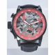 RELOJ INVICTA CON CORREA NEGRA DE CUERO, CAJA DE ACERO INOXIDABLE, CABALLERO