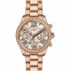 RELOJ INVICTA CON CORREA ORO ROSA DE ACERO INOXIDABLE, CAJA DE ACERO INOXIDABLE, DAMA