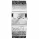 RELOJ GUESS CON CORREA PLATEADA DE ACERO INOXIDABLE, CAJA DE ACERO INOXIDABLE, DAMA