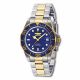 RELOJ INVICTA CON CORREA DOS TONOS DE ACERO INOXIDABLE, CAJA DE ACERO INOXIDABLE, CABALLERO