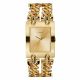 RELOJ GUESS CON CORREA DORADA DE ACERO INOXIDABLE, CAJA DE ACERO INOXIDABLE, DAMA