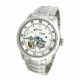 RELOJ BULOVA CON CORREA PLATEADA DE ACERO INOXIDABLE, CAJA DE ACERO INOXIDABLE, CABALLERO