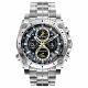 RELOJ BULOVA CON CORREA PLATEADA DE ACERO INOXIDABLE, CAJA DE ACERO INOXIDABLE, CABALLERO