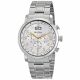 RELOJ BULOVA CON CORREA PLATEADA DE ACERO INOXIDABLE, CAJA DE ACERO INOXIDABLE, CABALLERO