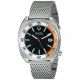 RELOJ BULOVA CON CORREA PLATEADA DE ACERO INOXIDABLE, CAJA DE ACERO INOXIDABLE, CABALLERO