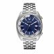 RELOJ BULOVA CON CORREA PLATEADA DE ACERO INOXIDABLE, CAJA DE ACERO INOXIDABLE, CABALLERO