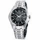 RELOJ BULOVA CON CORREA PLATEADA DE ACERO INOXIDABLE, CAJA DE ACERO INOXIDABLE, CABALLERO