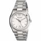 RELOJ BULOVA CON CORREA PLATEADA DE ACERO INOXIDABLE, CAJA DE ACERO INOXIDABLE, CABALLERO