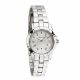 RELOJ BULOVA CON CORREA PLATEADA DE ACERO INOXIDABLE, CAJA DE ACERO INOXIDABLE, DAMA