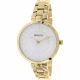 RELOJ BULOVA CON CORREA DORADA DE ACERO INOXIDABLE, CAJA DE ACERO INOXIDABLE, DAMA