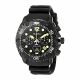 RELOJ BULOVA CON CORREA NEGRA DE ACERO INOXIDABLE, CAJA DE ACERO INOXIDABLE, CABALLERO