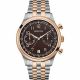 RELOJ BULOVA CON CORREA DOS TONOS DE ACERO INOXIDABLE, CAJA DE ACERO INOXIDABLE, CABALLERO