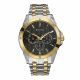 RELOJ BULOVA CON CORREA DOS TONOS DE ACERO INOXIDABLE, CAJA DE ACERO INOXIDABLE, CABALLERO