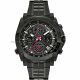 RELOJ BULOVA CON CORREA NEGRA DE ACERO INOXIDABLE, CAJA DE ACERO INOXIDABLE, CABALLERO