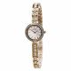 RELOJ BULOVA CON CORREA DORADA DE ACERO INOXIDABLE, CAJA DE ACERO INOXIDABLE, DAMA