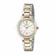 RELOJ BULOVA CON CORREA DOS TONOS DE ACERO INOXIDABLE, CAJA DE ACERO INOXIDABLE, DAMA