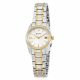 RELOJ BULOVA CON CORREA DOS TONOS DE ACERO INOXIDABLE, CAJA DE ACERO INOXIDABLE, DAMA