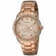 RELOJ BULOVA CON CORREA ORO ROSA DE ACERO INOXIDABLE, CAJA DE ACERO INOXIDABLE, DAMA
