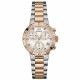 RELOJ BULOVA CON CORREA DOS TONOS DE ACERO INOXIDABLE, CAJA DE ACERO INOXIDABLE, DAMA