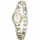 RELOJ BULOVA CON CORREA DOS TONOS DE ACERO INOXIDABLE, CAJA DE ACERO INOXIDABLE, DAMA