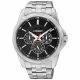 RELOJ CITIZEN CON CORREA PLATEADA DE ACERO INOXIDABLE, CAJA DE ACERO INOXIDABLE, CABALLERO