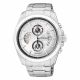 RELOJ CITIZEN CON CORREA PLATEADA DE ACERO INOXIDABLE, CAJA DE ACERO INOXIDABLE, CABALLERO