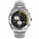RELOJ CITIZEN CON CORREA PLATEADA DE ACERO INOXIDABLE, CAJA DE ACERO INOXIDABLE, CABALLERO