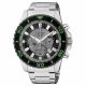 RELOJ CITIZEN CON CORREA PLATEADA DE ACERO INOXIDABLE, CAJA DE ACERO INOXIDABLE, CABALLERO