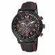 RELOJ CITIZEN CON CORREA NEGRA DE CUERO, CAJA DE ACERO INOXIDABLE, CABALLERO