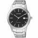 RELOJ CITIZEN CON CORREA PLATEADA DE ACERO INOXIDABLE, CAJA DE ACERO INOXIDABLE, CABALLERO
