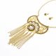 JUEGO  CANDENA ARETES
