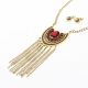JUEGO  CANDENA ARETES