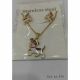 JUEGO  CANDENA ARETES