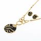 JUEGO  CANDENA ARETES