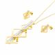 JUEGO  CANDENA ARETES