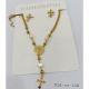 JUEGO  CANDENA ARETES