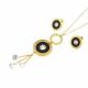 JUEGO  CANDENA ARETES