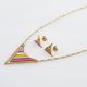 JUEGO  CANDENA ARETES