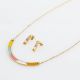 JUEGO  CANDENA ARETES