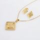 JUEGO  CANDENA ARETES